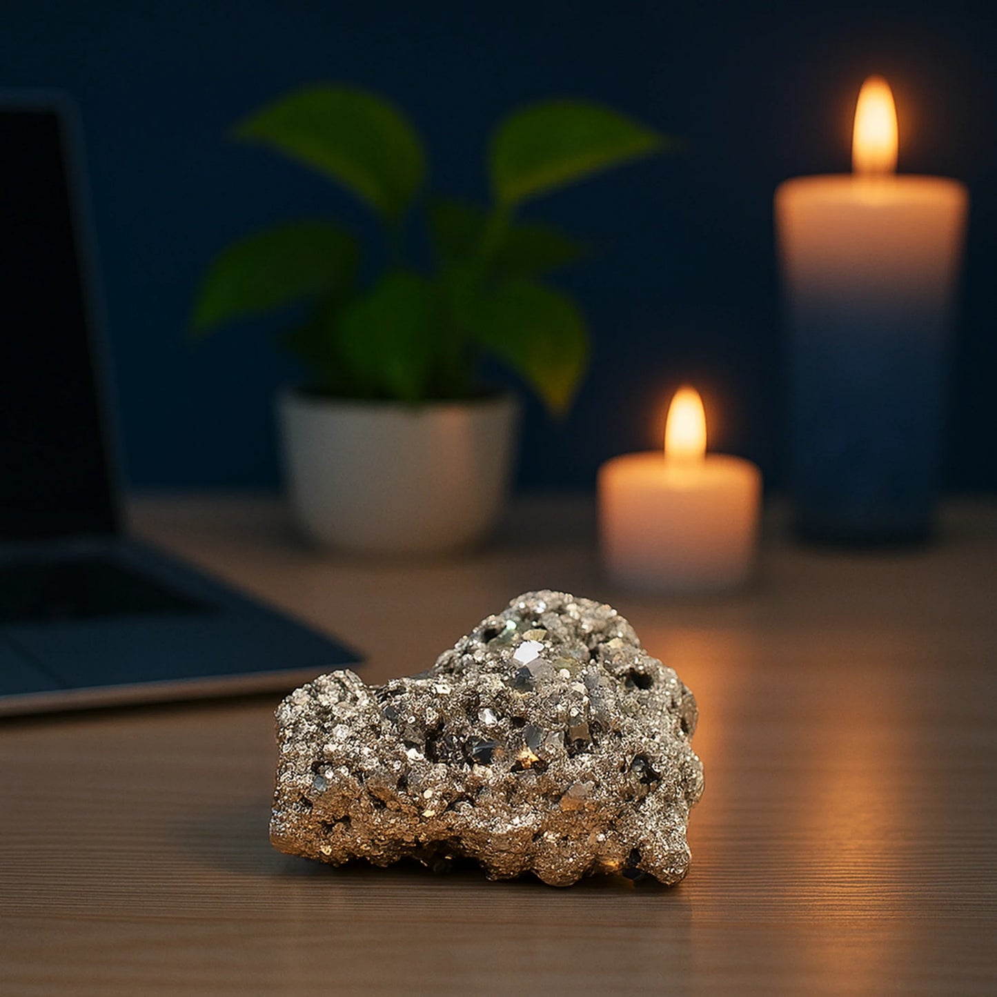 Energised Raw Pyrite Stone - 10x Stronger