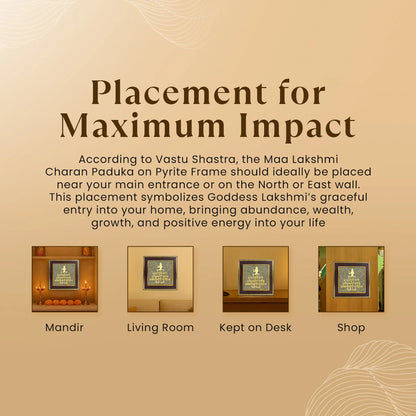 Shree Krishna Maha Mantra on Pyrite Frame